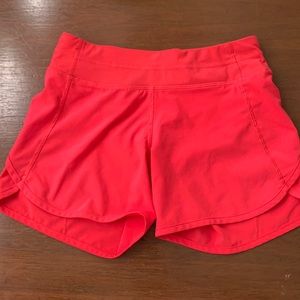Ivivva by Lululemon Red Shorts